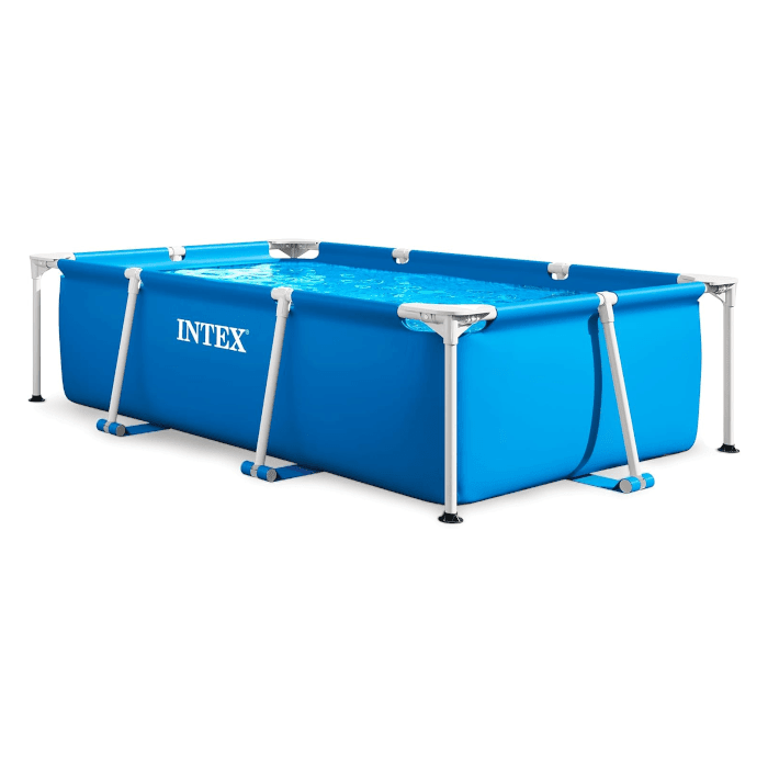 Piscine hors sol tubulaire INTEX - Metal Frame - 220 x 150 x 60 cm - Rectangulaire