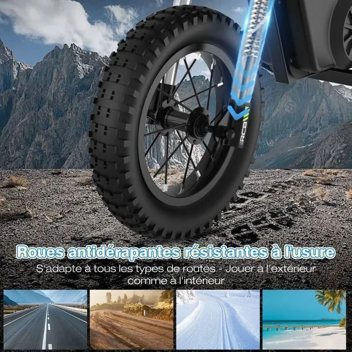 Moto électrique enfant RCB R9X PRO — 350W 25 km/h