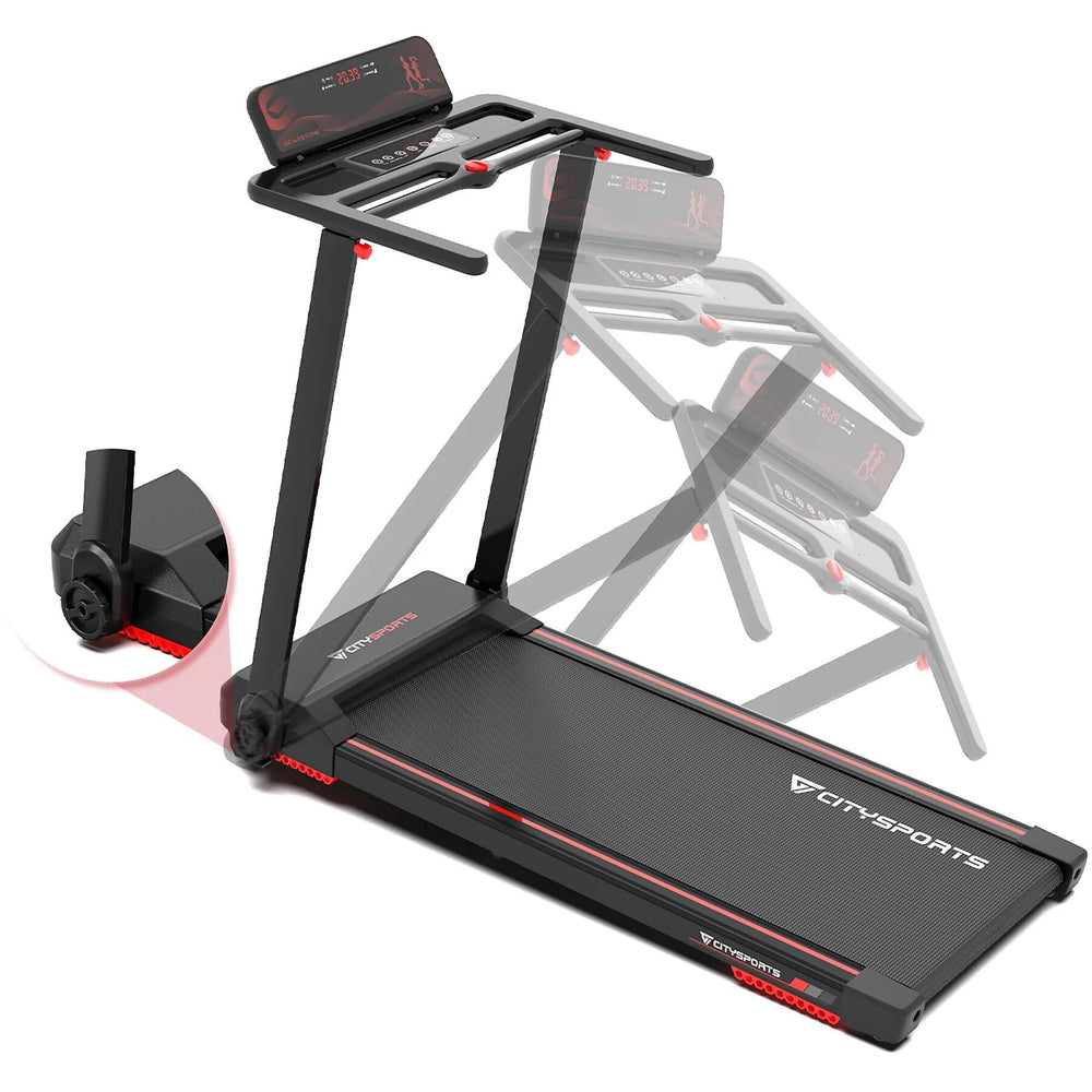 Tapis de Course Pliable 1400W,CITYSPORTS WP9