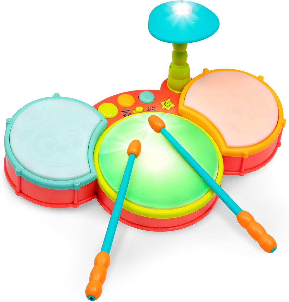 Little Beats Kids Drum Set – Musical Instrument